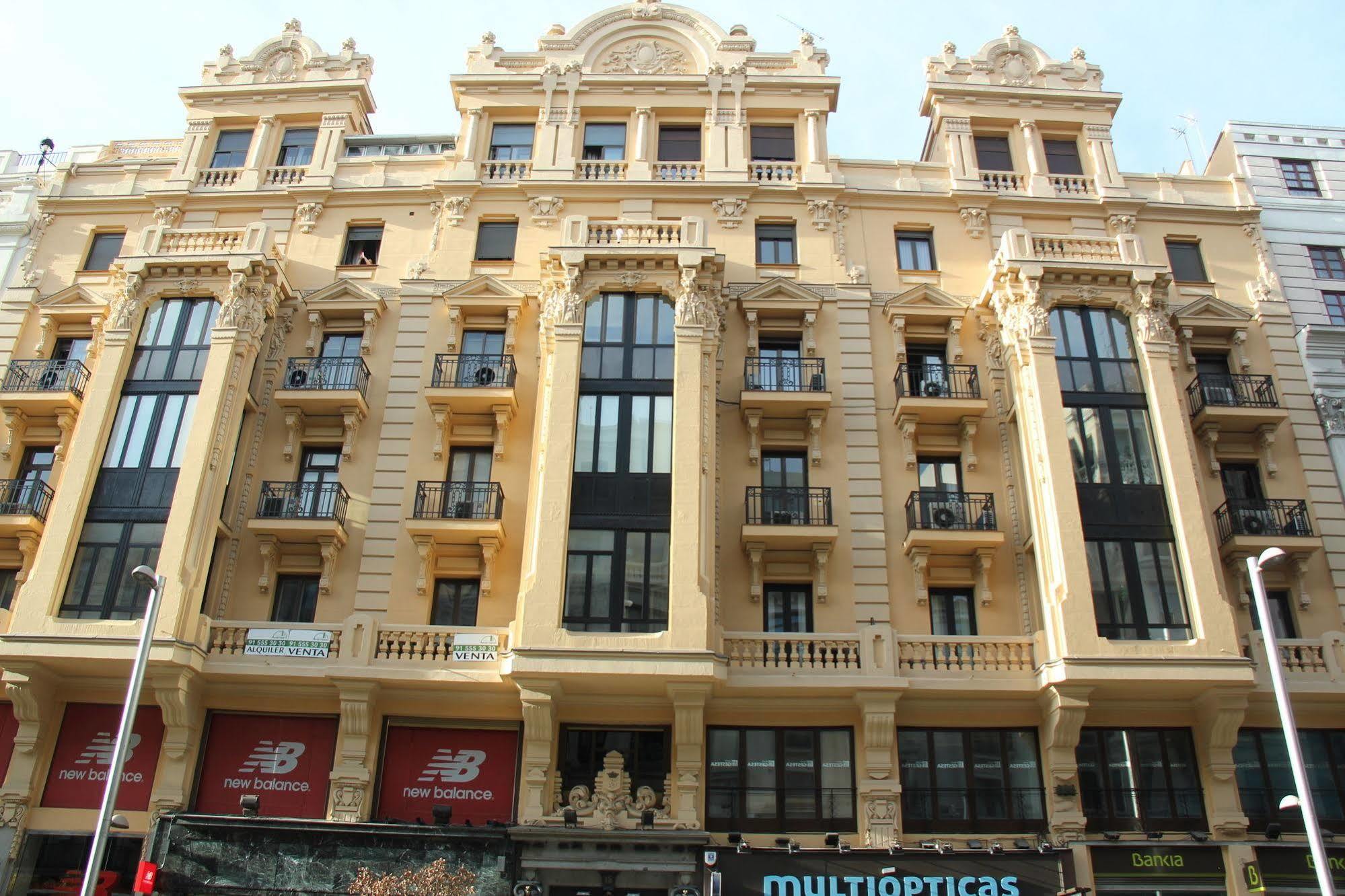 Hostal Splendid - Gran Via Madrid Dış mekan fotoğraf